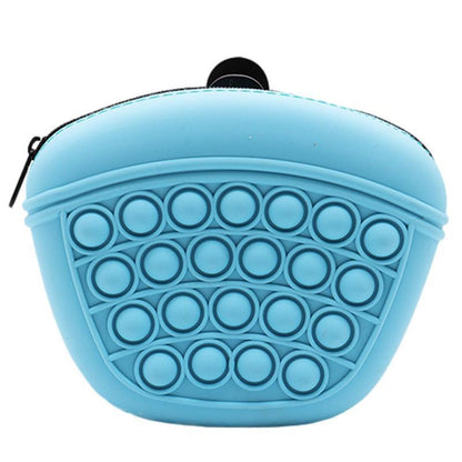 Sac de Friandises en Silicone pour Chien – Pochette de Dressage Portable & Lavable