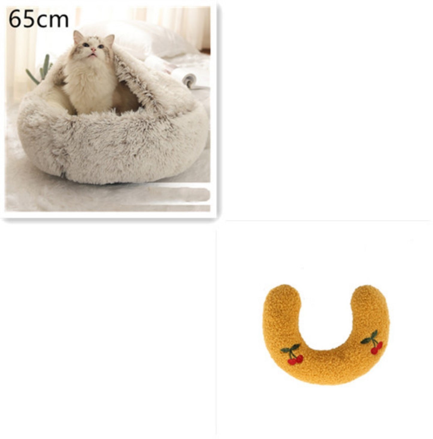 Panier Cozy Cocoon pour Chiens & Chats – Le Nid Apaisant & Douillet