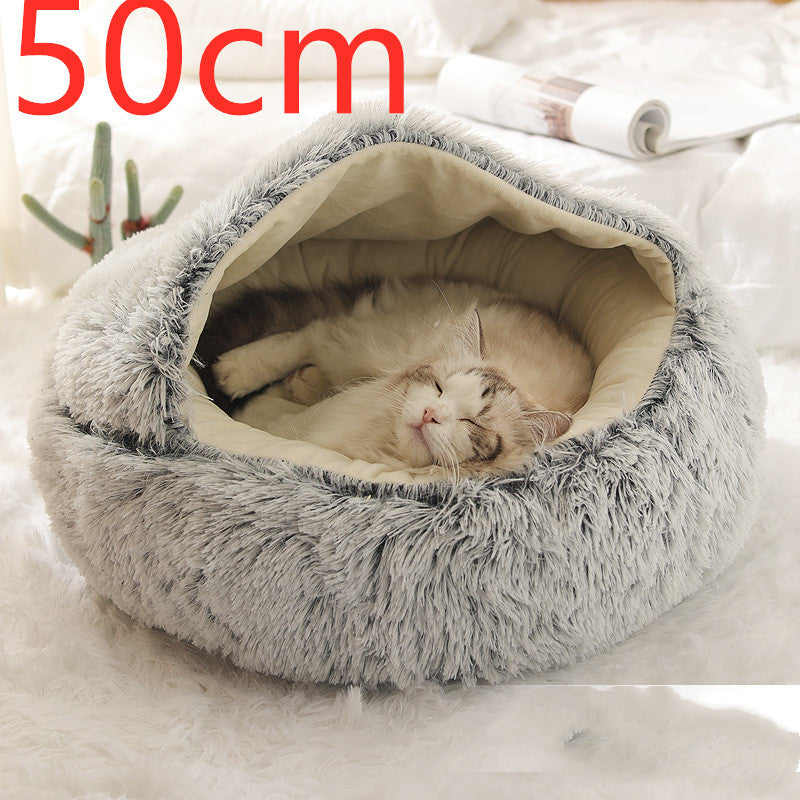 Panier Cozy Cocoon pour Chiens & Chats – Le Nid Apaisant & Douillet