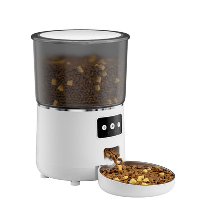 Distributeur Automatique Connecté 4L – Nourrissage Intelligent pour Chiens & Chats