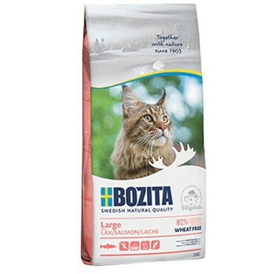 Cat food Bozita Large wheat Chicken Salmon Fish 2 Kg-0