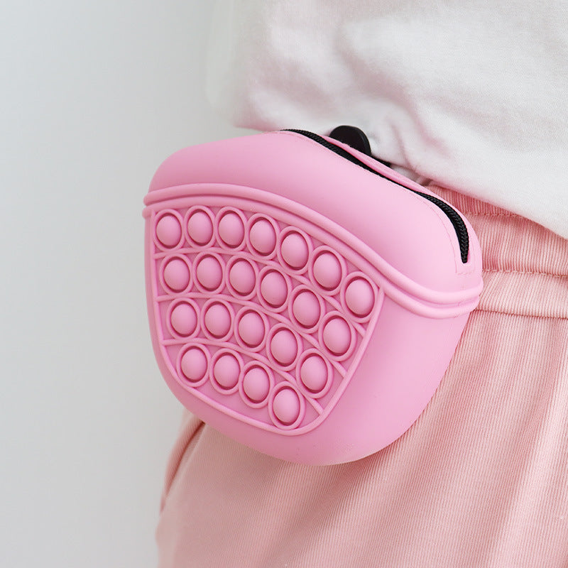 Sac de Friandises en Silicone pour Chien – Pochette de Dressage Portable & Lavable