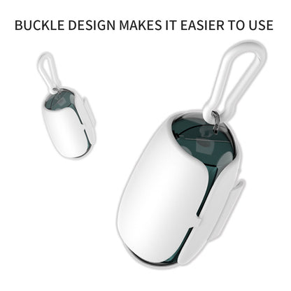 Distributeur de Sacs à Crottes pour Chien – Capsule Spatiale avec Attache à Laisse