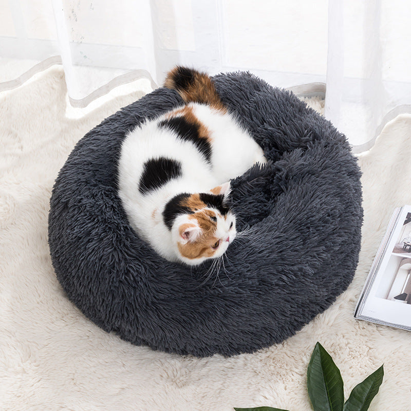 Panier Hiver Ultra-Douillet pour Chats – Chaleur & Sérénité Assurées