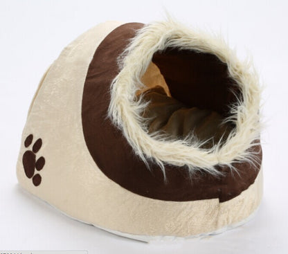 Lit Douillet pour Animaux – Coussin Confortable et Moelleux pour Chats & Petits Chiens