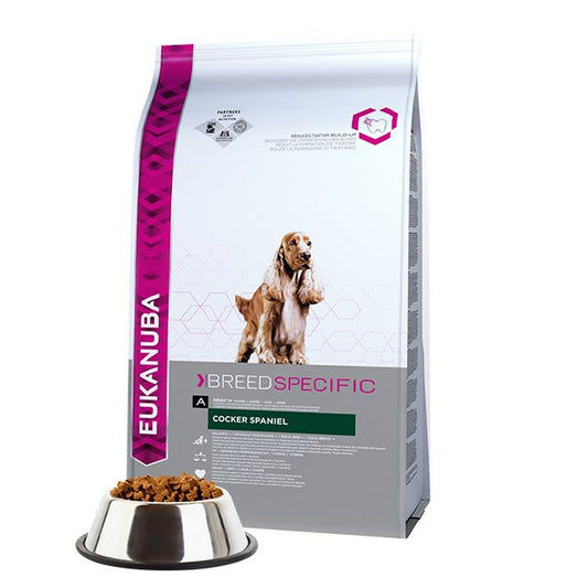 Fodder Eukanuba Breed Specific Cocker Spaniel Adult Chicken 7,5 kg-0