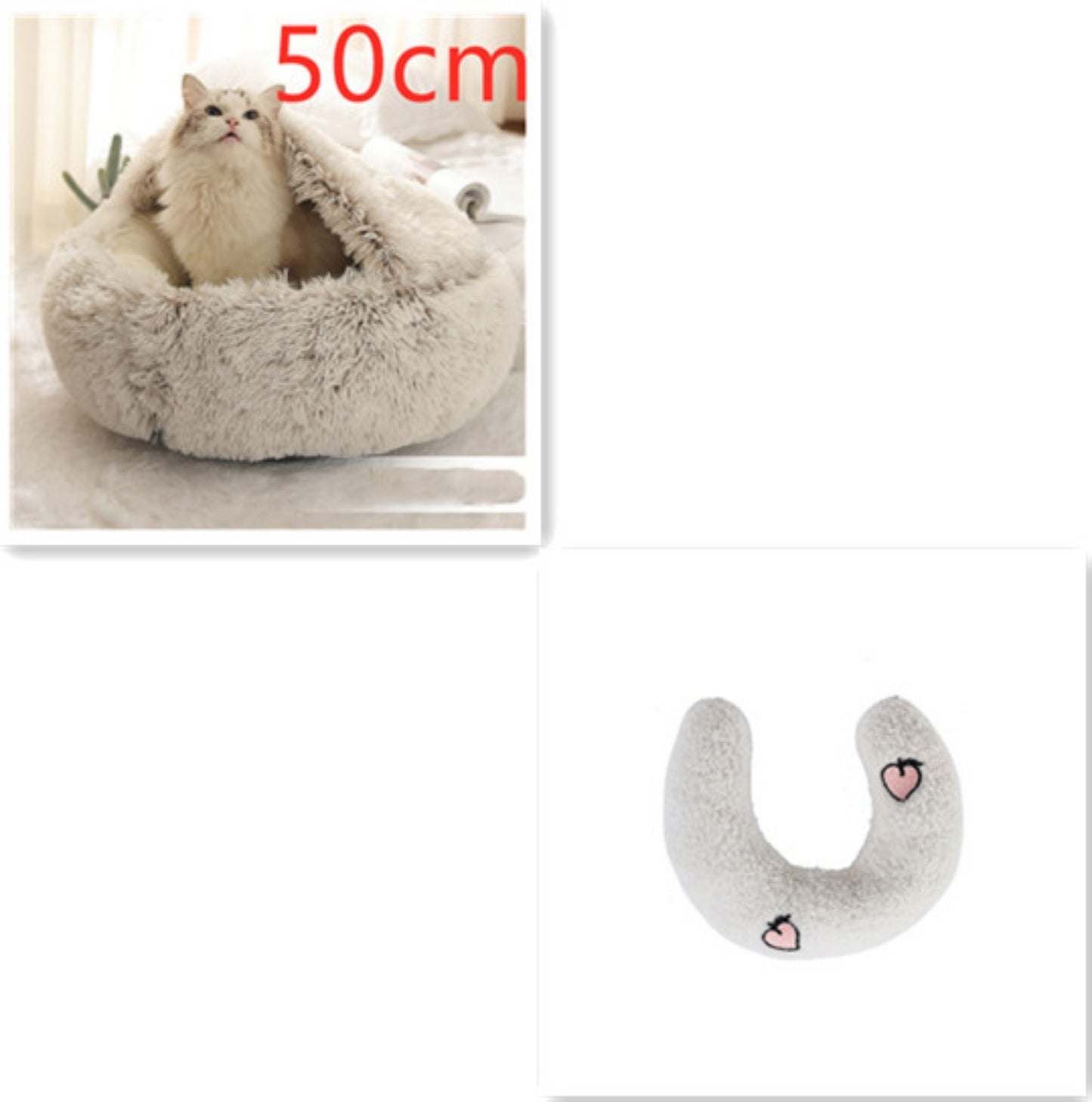 Panier Cozy Cocoon pour Chiens & Chats – Le Nid Apaisant & Douillet