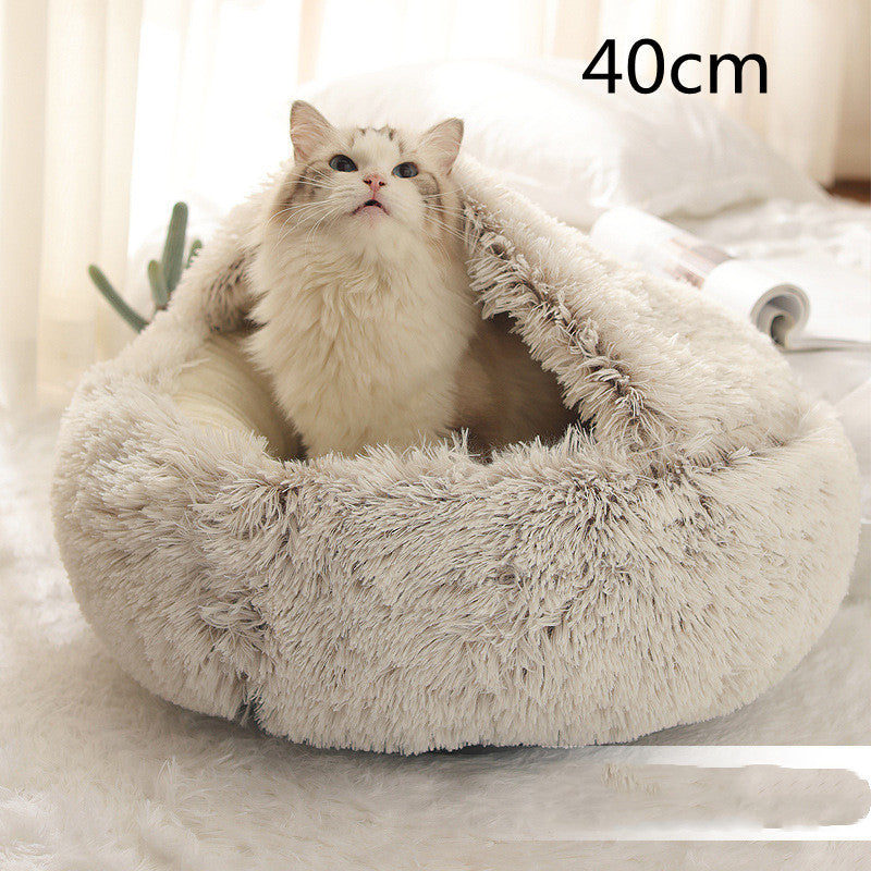 Panier Cozy Cocoon pour Chiens & Chats – Le Nid Apaisant & Douillet