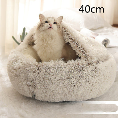 Panier Cozy Cocoon pour Chiens & Chats – Le Nid Apaisant & Douillet