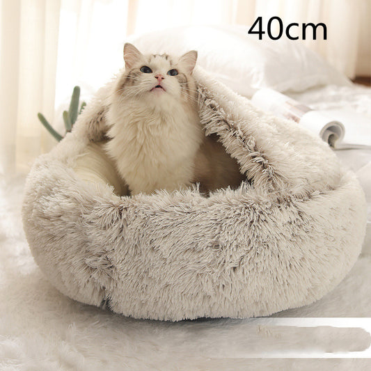 Panier Cozy Cocoon pour Chiens & Chats – Le Nid Apaisant & Douillet