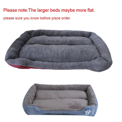 Lit Douillet en Forme de Patte – S à 3XL – 9 Couleurs