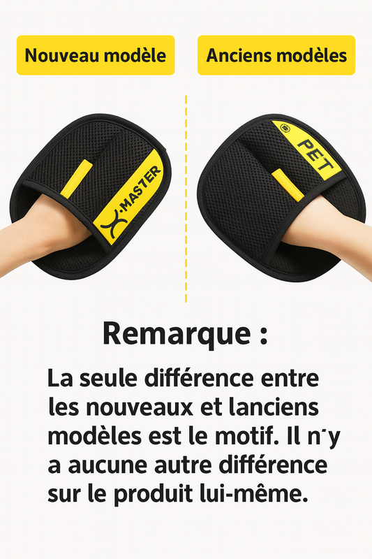 Gant Portable Anti-Poils pour Animaux – Toilettage & Nettoyage Maison