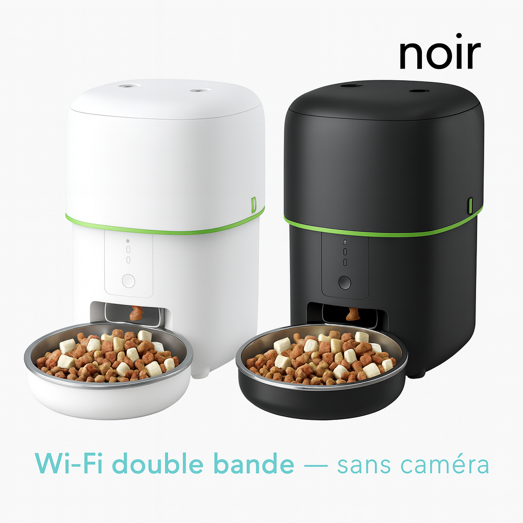 Distributeur Automatique Intelligent pour Animaux – Contrôle à Distance avec Caméra