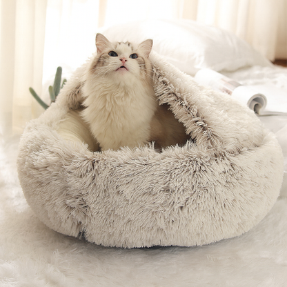 Panier Cozy Cocoon pour Chiens & Chats – Le Nid Apaisant & Douillet