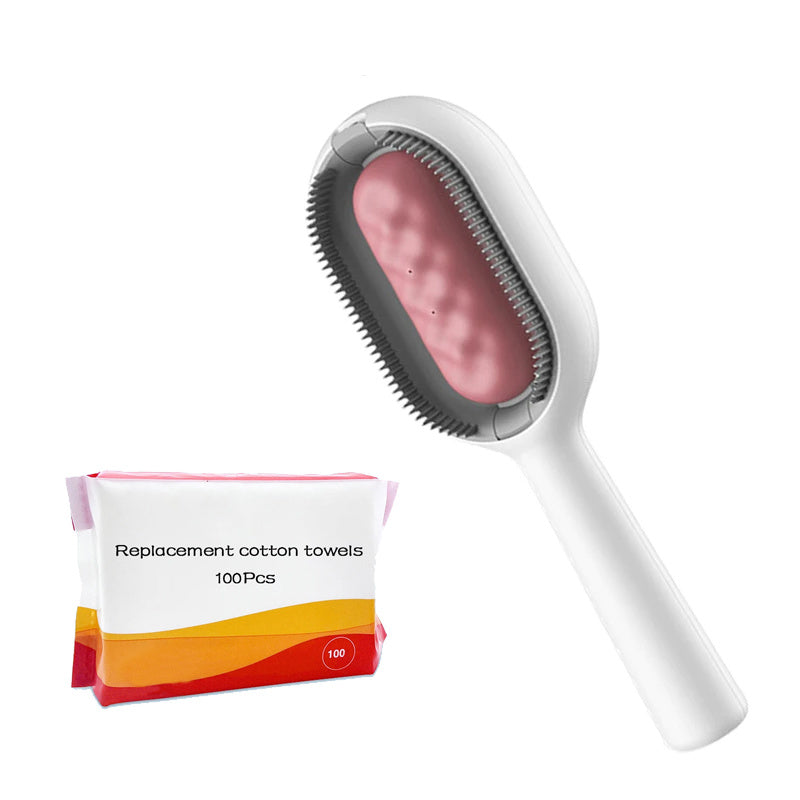 Brosse 4-en-1 pour Chat & Chien – Brosse avec Réservoir d’Eau & Peigne Anti-Poils