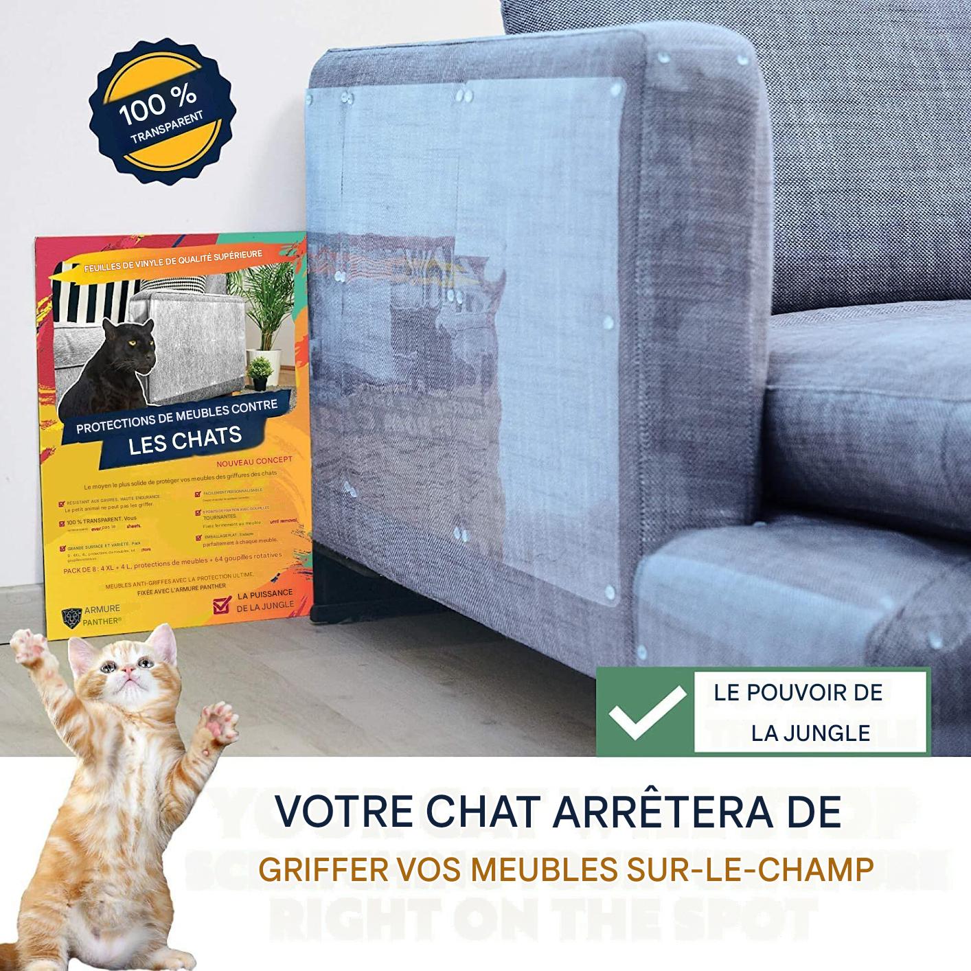 Film Anti-Griffures pour Chats – Protégez Vos Meubles Sans Stress