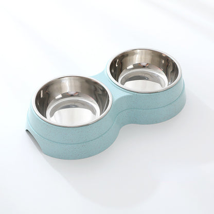 Double Gamelle Inox pour Chien & Chat – Eau & Nourriture en 1