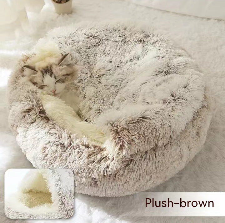 Panier Cozy Cocoon pour Chiens & Chats – Le Nid Apaisant & Douillet