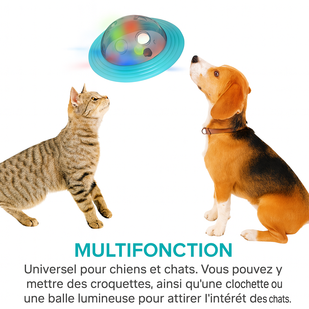 Balle Distributrice de Friandises pour Chien – Jouet Interactif & Antistress