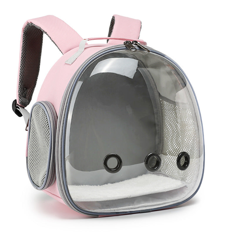 Sac à Dos Transparent pour Petits Animaux – Transport Hamsters, Cochons d’Inde, Lapins, Furets