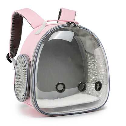 Sac à Dos Transparent pour Petits Animaux – Transport Hamsters, Cochons d’Inde, Lapins, Furets
