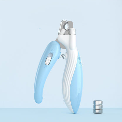 Coupe-Ongles Électrique pour Animaux avec LED – Sécurisé pour Chiens, Chats & Petits Animaux