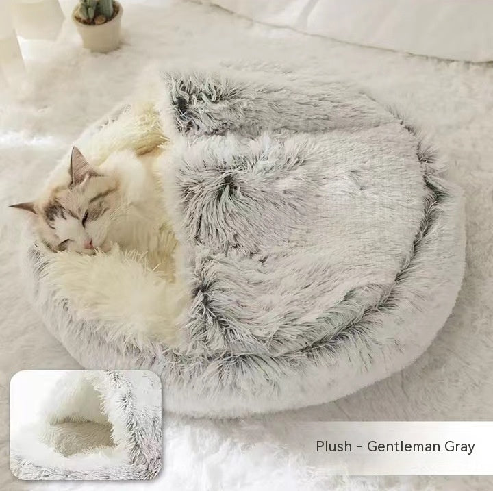 Panier Cozy Cocoon pour Chiens & Chats – Le Nid Apaisant & Douillet