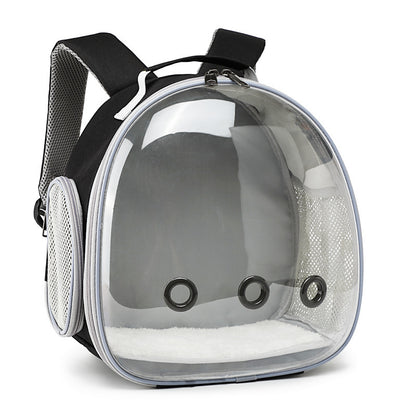 Sac à Dos Transparent pour Petits Animaux – Transport Hamsters, Cochons d’Inde, Lapins, Furets
