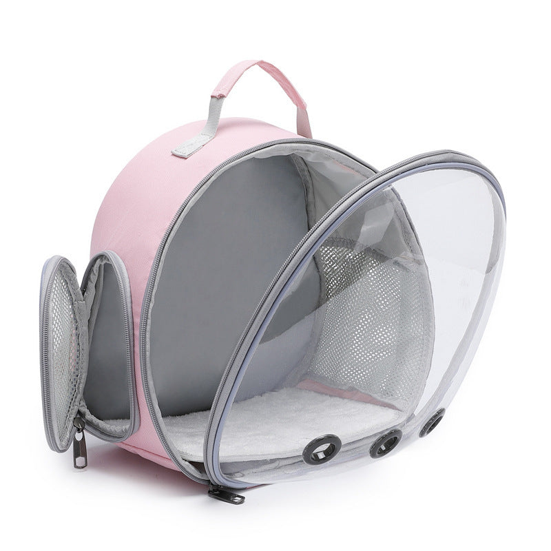 Sac à Dos Transparent pour Petits Animaux – Transport Hamsters, Cochons d’Inde, Lapins, Furets