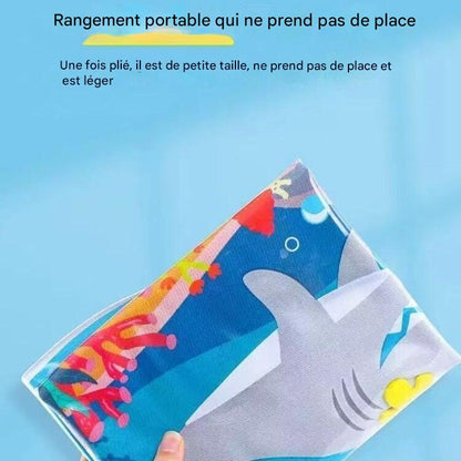 Tapis Rafraîchissant d’Été pour Chiens & Chats – Lit à Eau Fraîche Anti-Chaleur