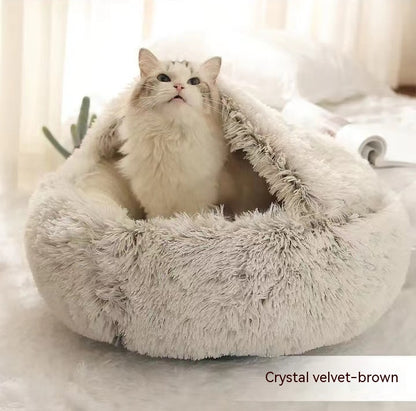 Panier Cozy Cocoon pour Chiens & Chats – Le Nid Apaisant & Douillet