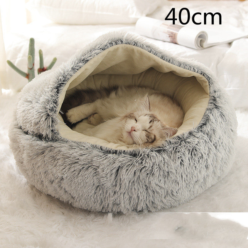 Panier Cozy Cocoon pour Chiens & Chats – Le Nid Apaisant & Douillet