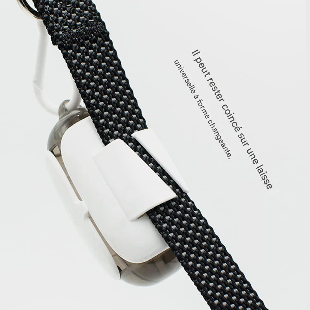 Distributeur de Sacs à Crottes pour Chien – Capsule Spatiale avec Attache à Laisse