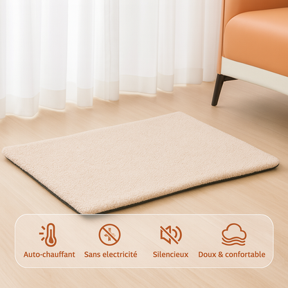 Cozy Self-Heating Pet Pad – Coussin Auto-Chauffant pour Chats & Chiens