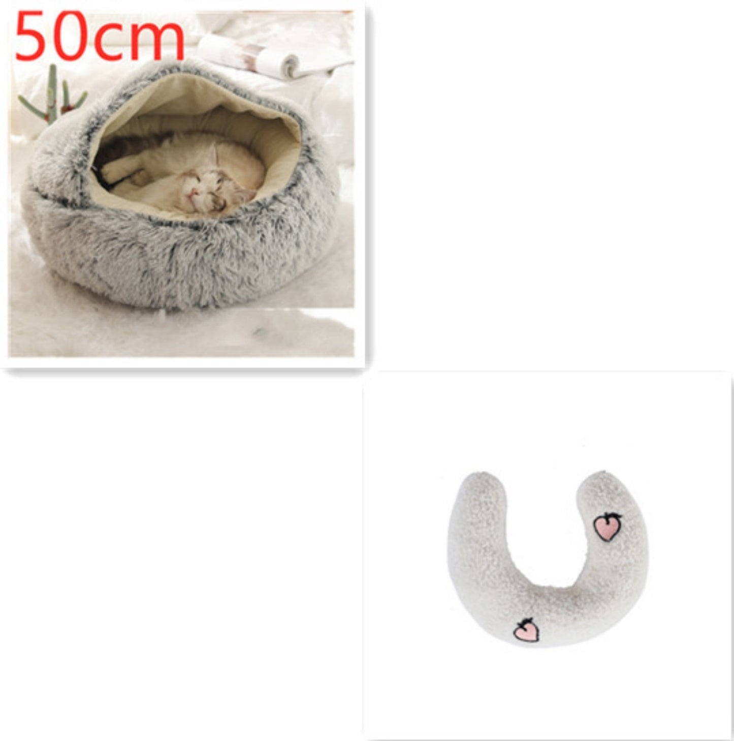 Panier Cozy Cocoon pour Chiens & Chats – Le Nid Apaisant & Douillet