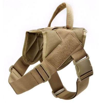 Military Tactical Dog Harness Patrol K9 Working Pet-7